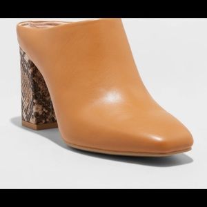 Women's Paula Mule Heels - a New Day™- Size 11